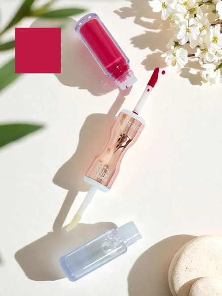 Rúž a priesvitný lesk 2-v-1 Velvet Punch