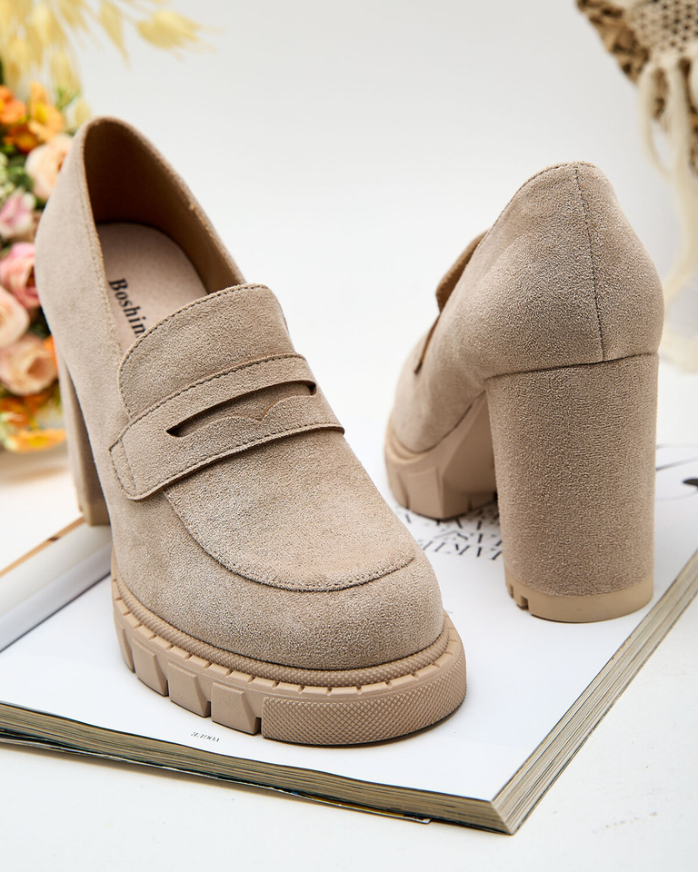 Royalfashion Dámske topánky na vysokom podpätku Sluppe