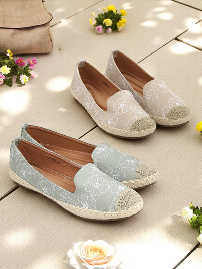 Royalfashion Dámske espadrilky BlossomSteps