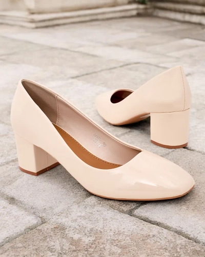 Royalfashion Dámske čižmy s nízkymi opätkami Penoi