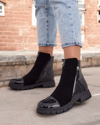 Royalfashion Klasické ženské kotníčkové topánky a'la jodhpurs Urbanis