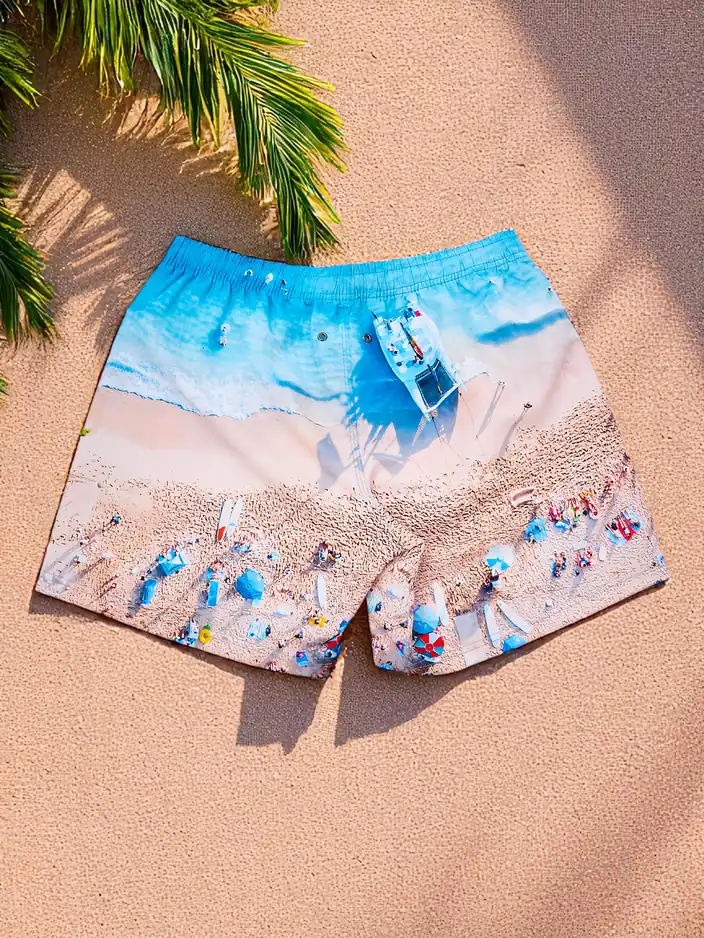 Royalfashion Športne moške kratke hlače z zaščitno mrežico