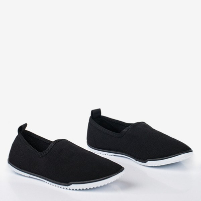 Dámské slip-on tenisky Black Maywood - Obuv 1