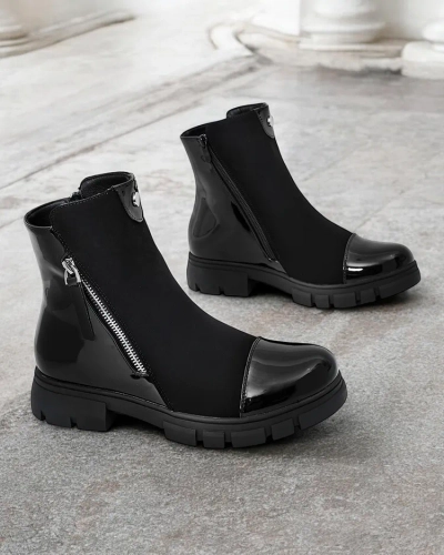 Royalfashion Klasické ženské kotníčkové topánky a'la jodhpurs Urbanis