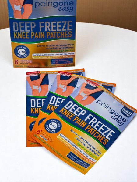 Chladiace náplasti na úľavu od bolesti kolien (6 ks.)