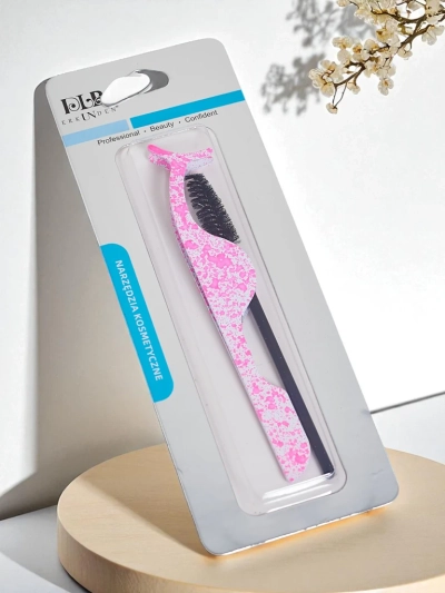 Sada na úpravu rias - pinzeta na umelé riasy a kefka