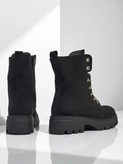 Eko semiš vezani ženski gležnarji Tessaro