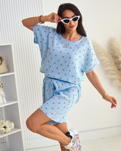 Royalfashion Dámsky bavlnený letný set