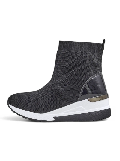 Royalfashion Dámske wedge tenisky na klíne s kamienkami Viseq