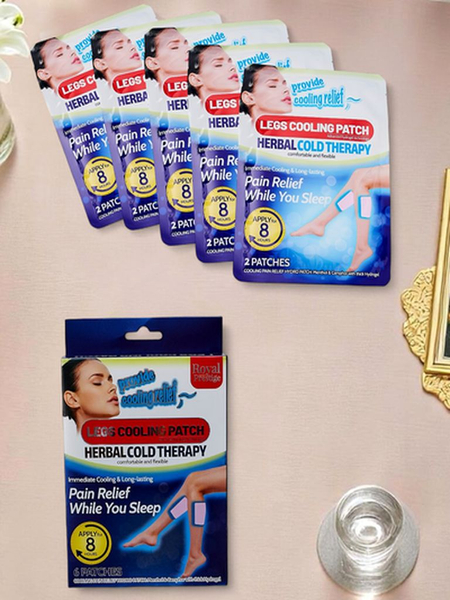 Chladiace náplasti na nohy pre lepší spánok 8H (6 ks.)