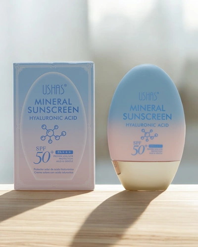 Ushah opaľovací krém s hyalurónovou kyselinou 50 SPF 60g