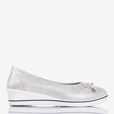 Stříbrná baletka na klínech Moriah - Boty 1