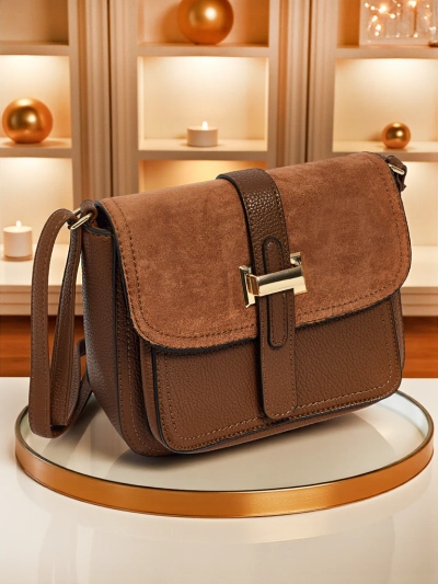 Majhna ženska torbica iz eko usnja Seray