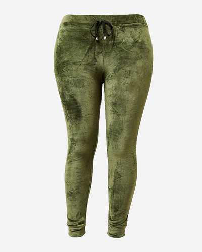 Royalfashion Dámske zateplené tepláky s potrubím