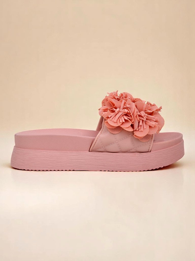 Royalfashion Dámske sandále s malými kvietkami Freesia