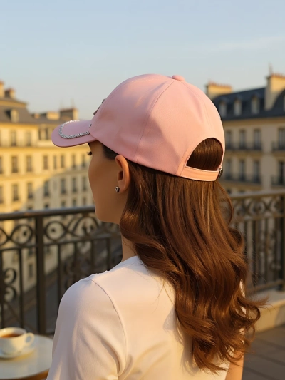 Royalfashion Čiapka s kamienkami Heart Spark
