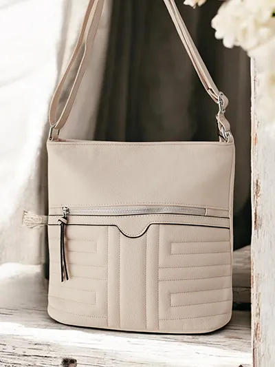 Royalfashion Dámška casual taška vyrobená z eko-kože