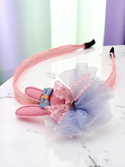 Royalfashion Detská čelenka s králikom Bunny Joy