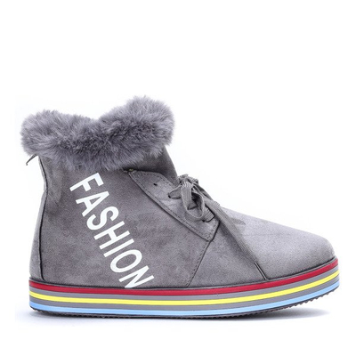 šedé tenisky Raelyn - Obuv