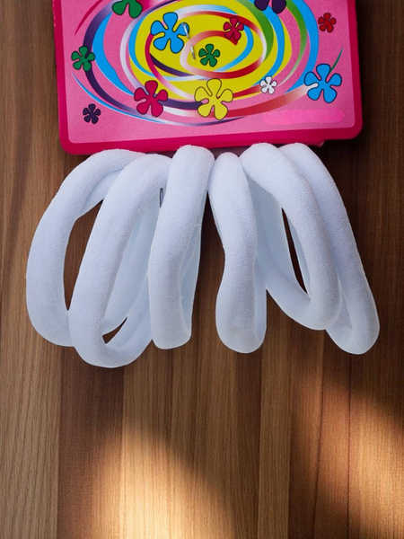 Royalfashion Sada 6 farebných gumičiek do vlasov Colora