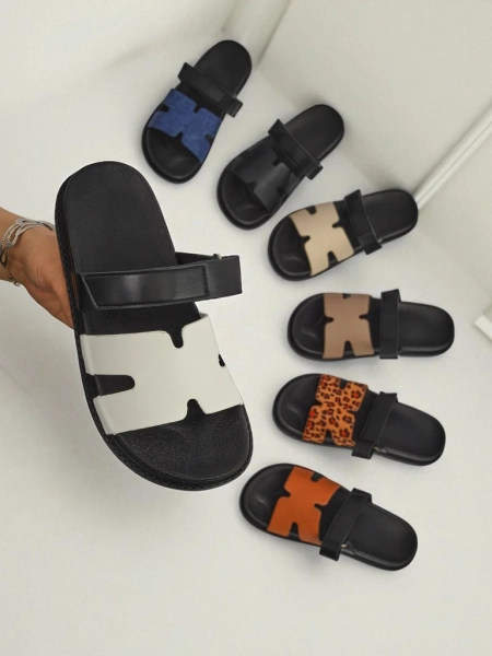 Royalfashion Dámske sandále z ekokože FlexiComfi