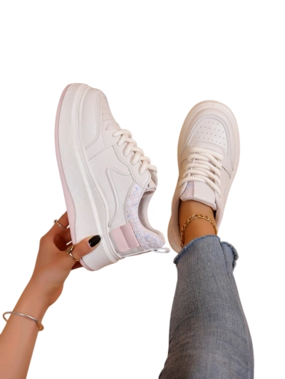 Royalfashion Športové dámske tenisky na platforme Lincidi