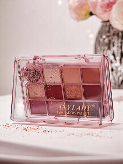 Paleta 12 očných tieňov Ruby Glamour