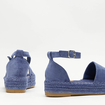 Modré dámske sandále Sitra - obuv