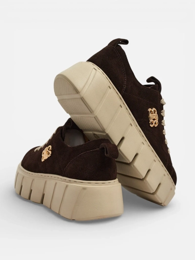 Športni ženski športni copati iz naravnega usnja Renos