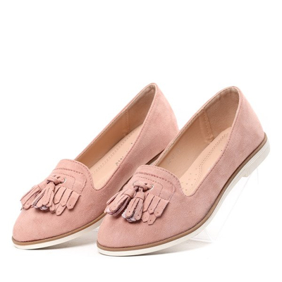 Różowe mokasyny Ellie- Obuwie