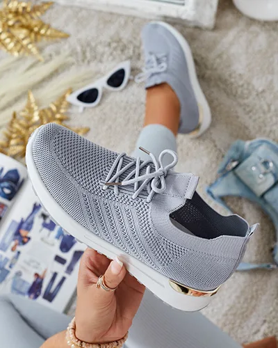 Royalfashion Dámska textilná športová obuv Amgent