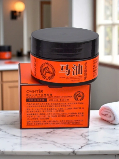 Silveria Winter Oleum – krema za roke in stopala s konjskim oljem 50g