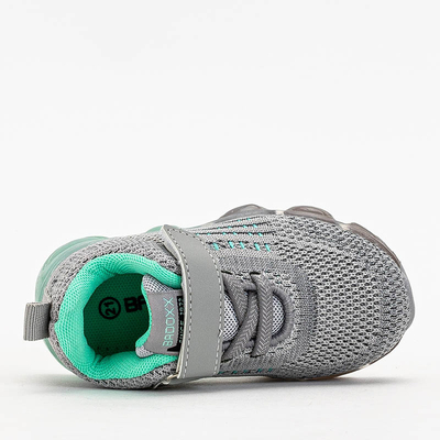 Otroške Superge Astra Sive Sintetične Športne za Poletje