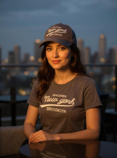 Royalfashion Šiltovka s kšiltom New York Brooklyn Unisex
