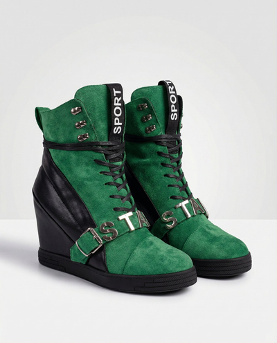 Royalfashion dámske čižmy Ronii na podpätku