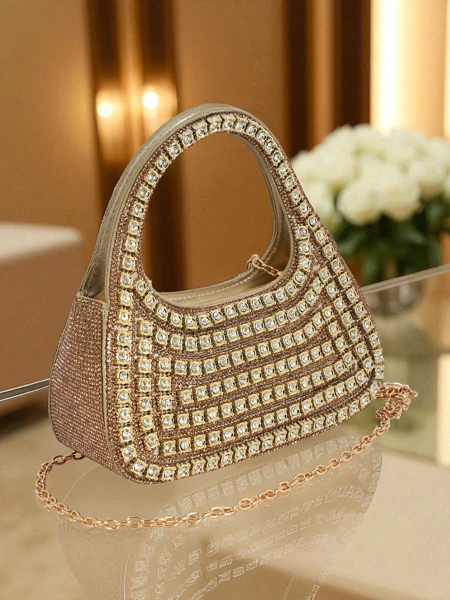 Royalfashion Ženska torbica s cirkoni Myra Quill