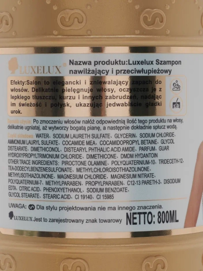Luxelux šampón na vlasy Bright Embellish 800 ml