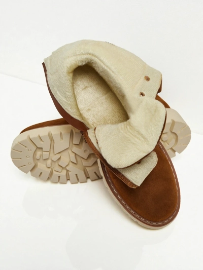 Ženski škornji s krznom Tessara