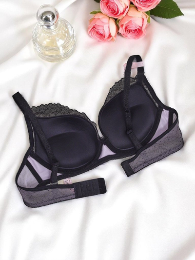 Royalfashion Dámska push-up podprsenka s čipkou Romance Push-Up