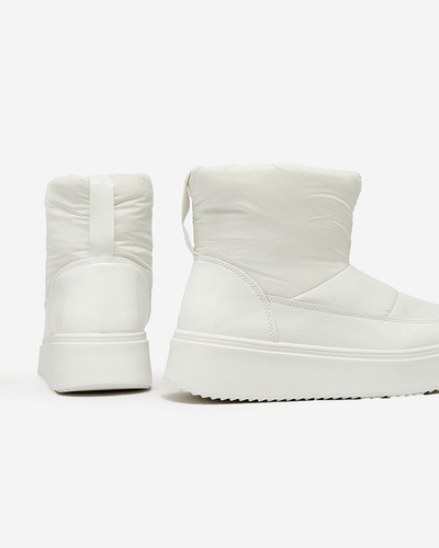 Royalfashion White Maderta dámske snehové topánky