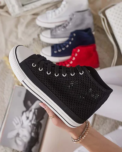 Royalfashion Dámske ažurové tenisky Nizzef