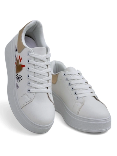 Royalfashion dámske platformové tenisky s potlačou Alcape