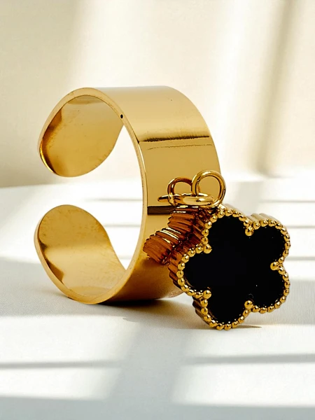 Dolce Vita zapestnica z obročem in okrasnimi obeski