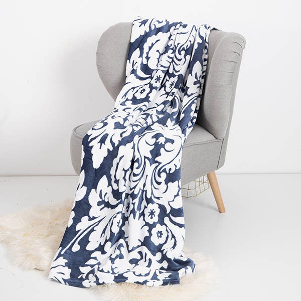 Modrá deka deka 160x200- Deky