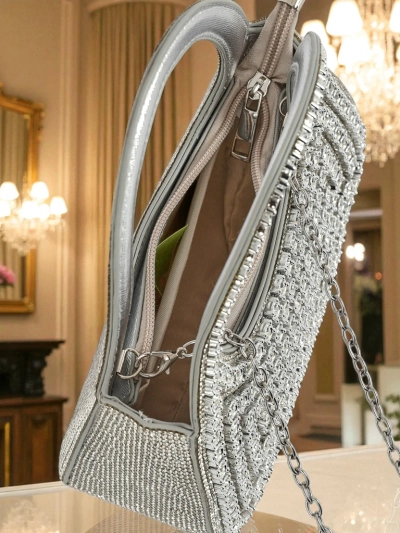 Royalfashion Ženska torbica s cirkoni Myra Quill