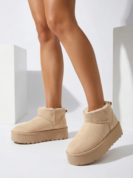 Royalfashion Dámske snehule na platforme a'la Dagodo