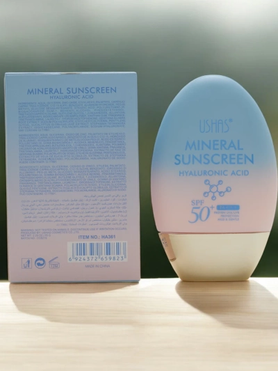 Ushah opaľovací krém s hyalurónovou kyselinou 50 SPF 60g