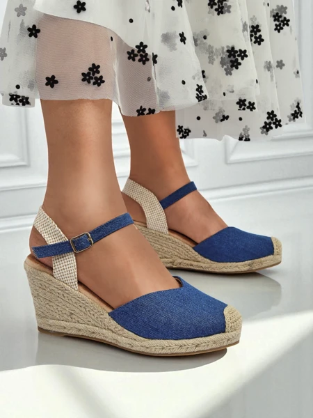 Royalfashion Dámske sandále na platforme Solara Espadrilles