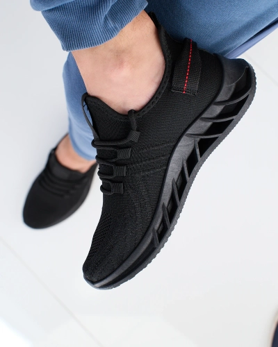 Royalfashion Black Pánska obuv AeroFlash