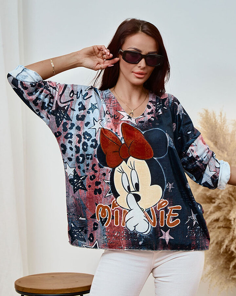 Royalfashion Dámska blúzka s potlačou
